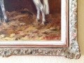 Caballo arabe blanco de G. Trincot